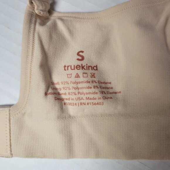 Truekind Chai Everyday Comfort Straps Wireless Shaping Bra #10024 Size S - Picture 4 of 5